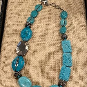 Silpada turquoise necklace
